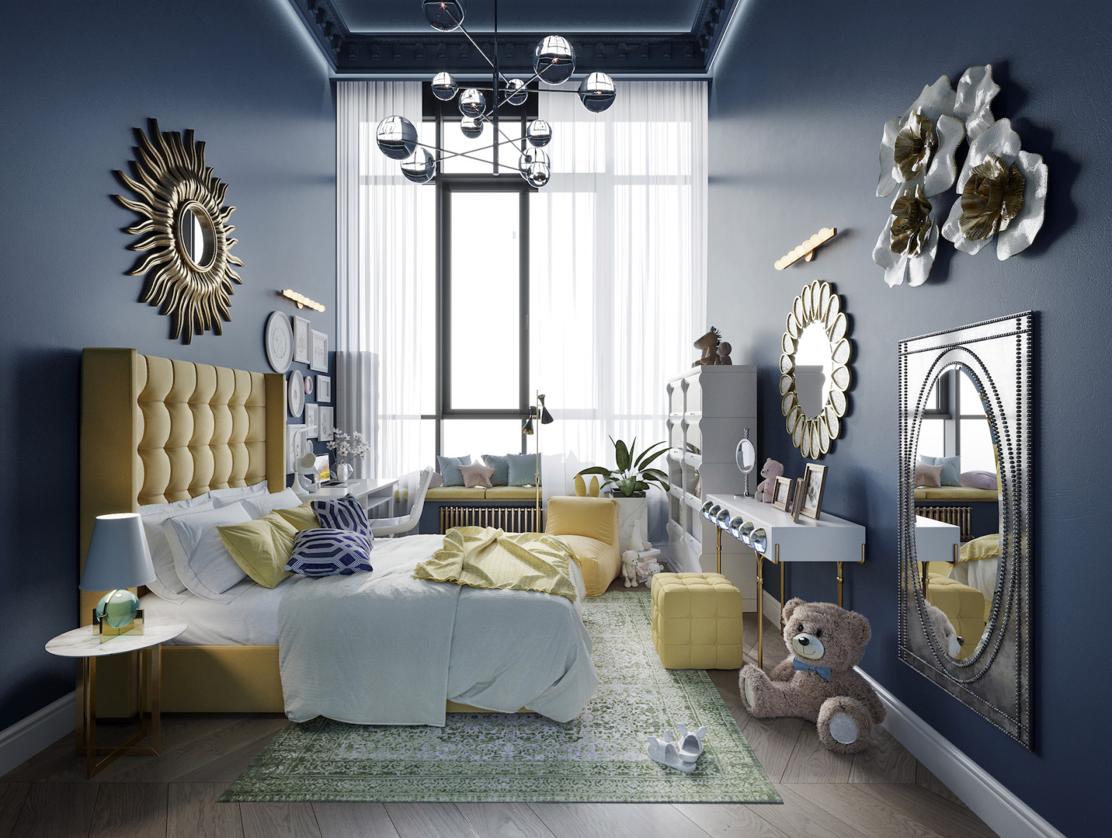 Квартира 200 м² в ЖК «Riverside»