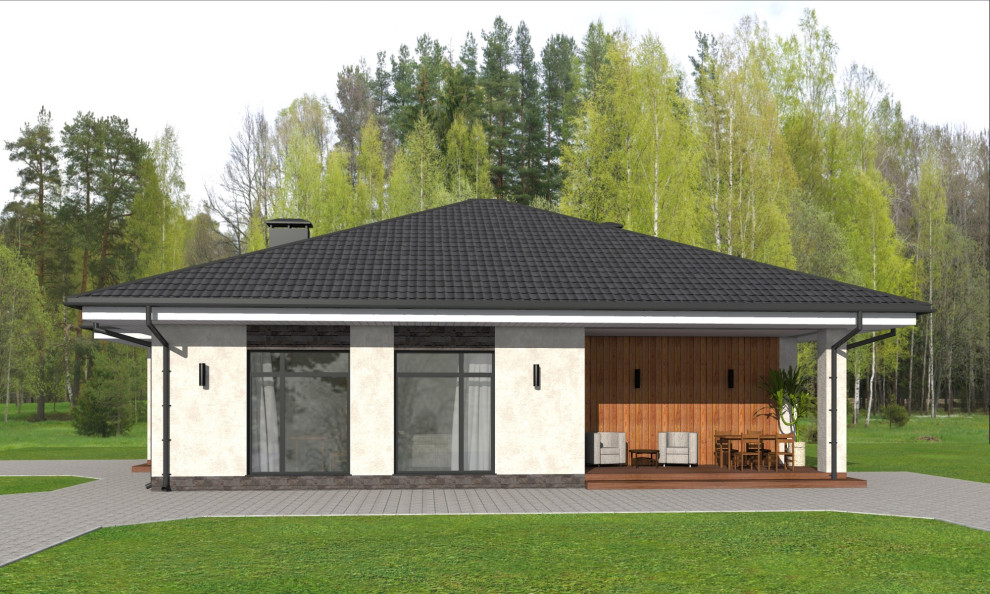 Одноэтажный дом