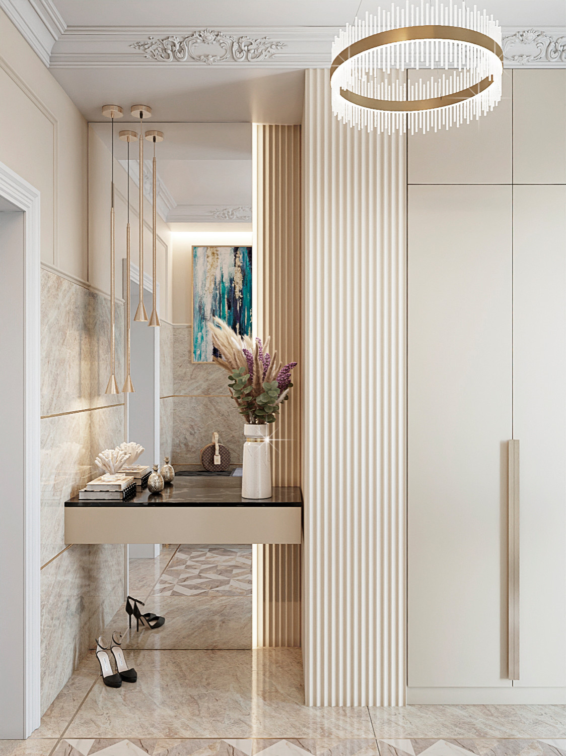 Проект трехэтажного дома