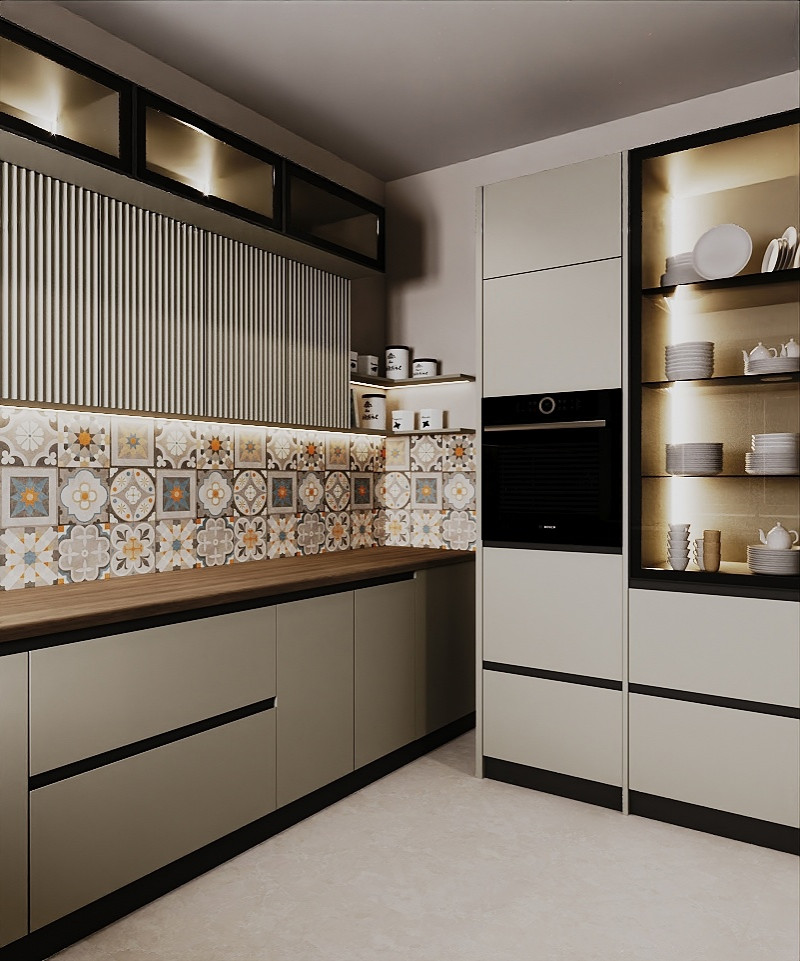 Визуализация кухни в нескольких стилях