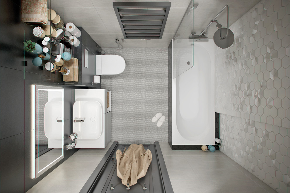 Квартира 50 кв.м. в стиле эклектика в ЖК ART