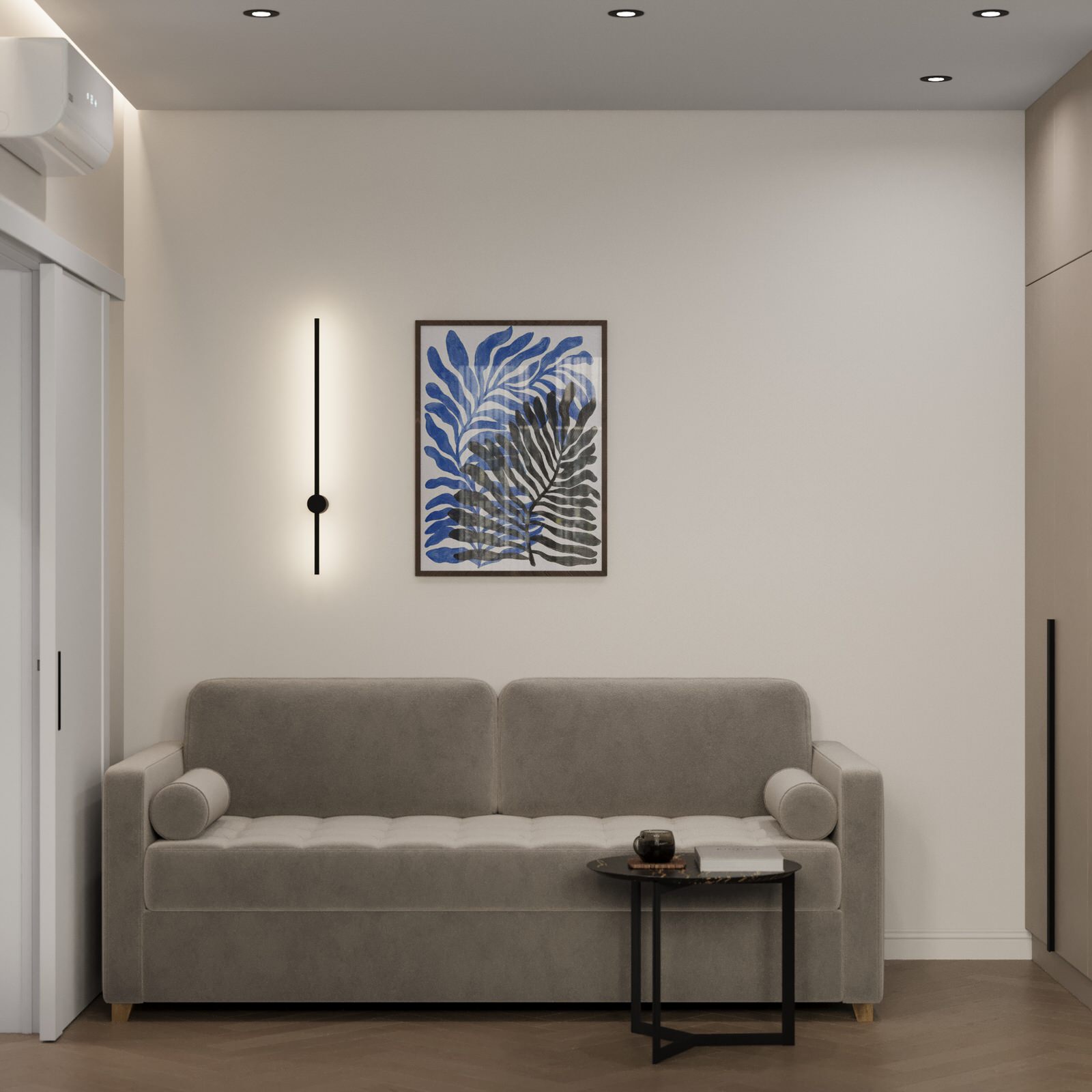 Дизайн квартиры во вторичном фонде, Кантемировская, Москва