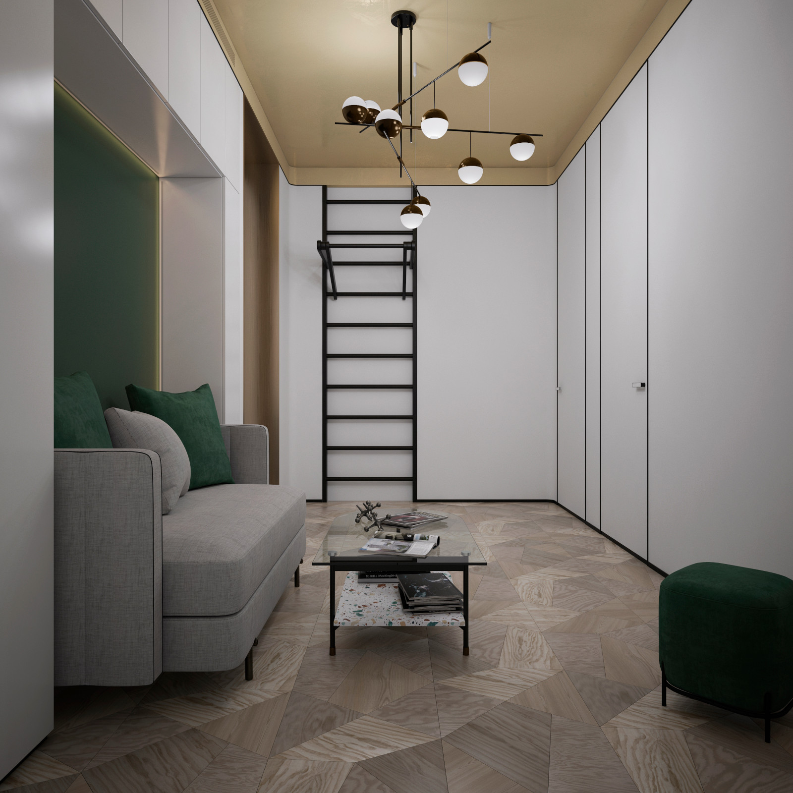 Квартира с террасой - Москва. 300 кв.м.