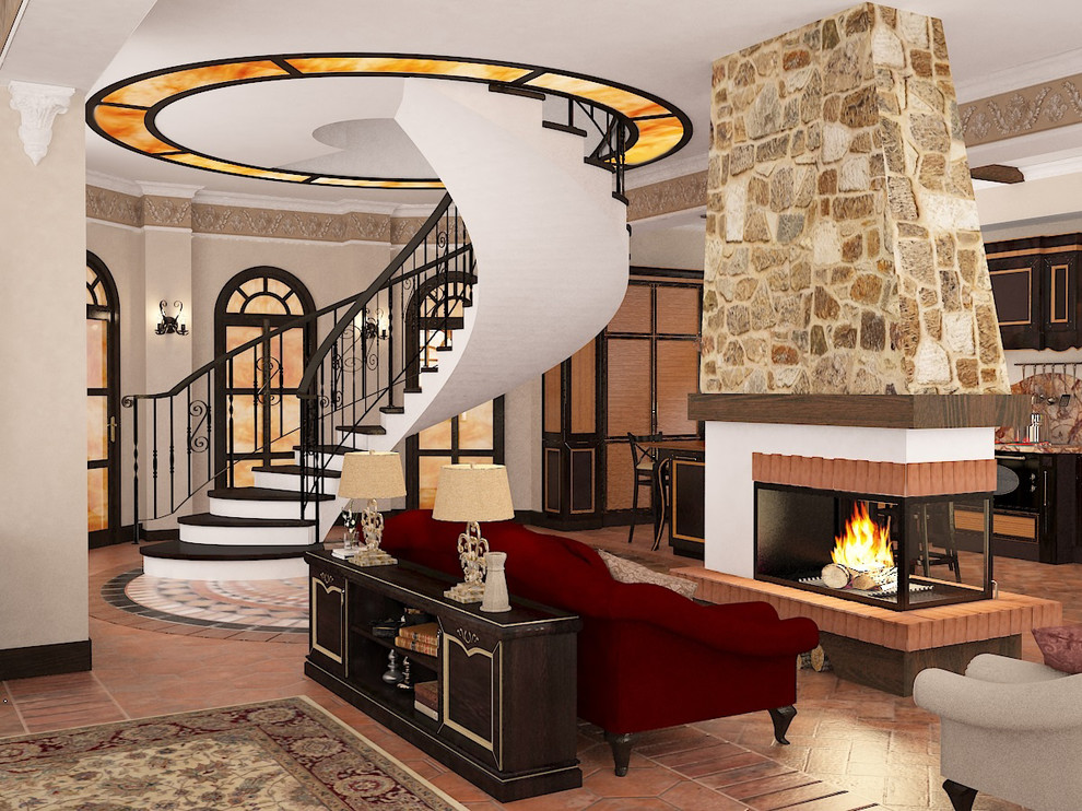 Дом в испанском средиземноморском стиле