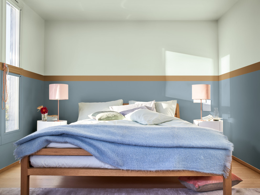 Цвет года 2020 - спальня- палитра "Тишина"