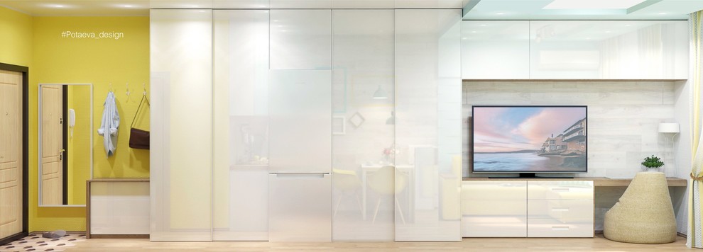 Однокомнатная квартира-студия в ЖК "Дивногорский"