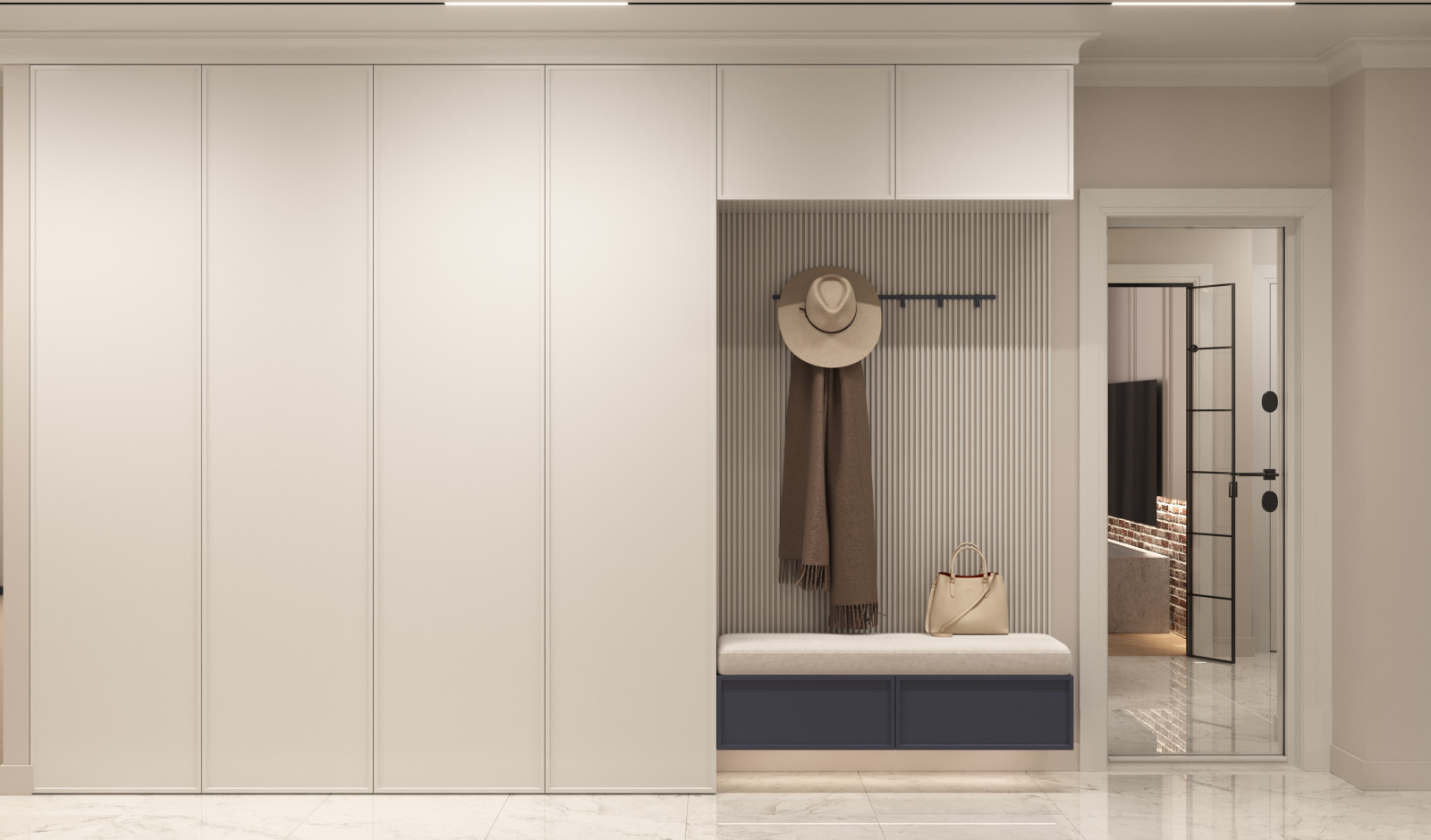 Проект трехкомнатной квартиры