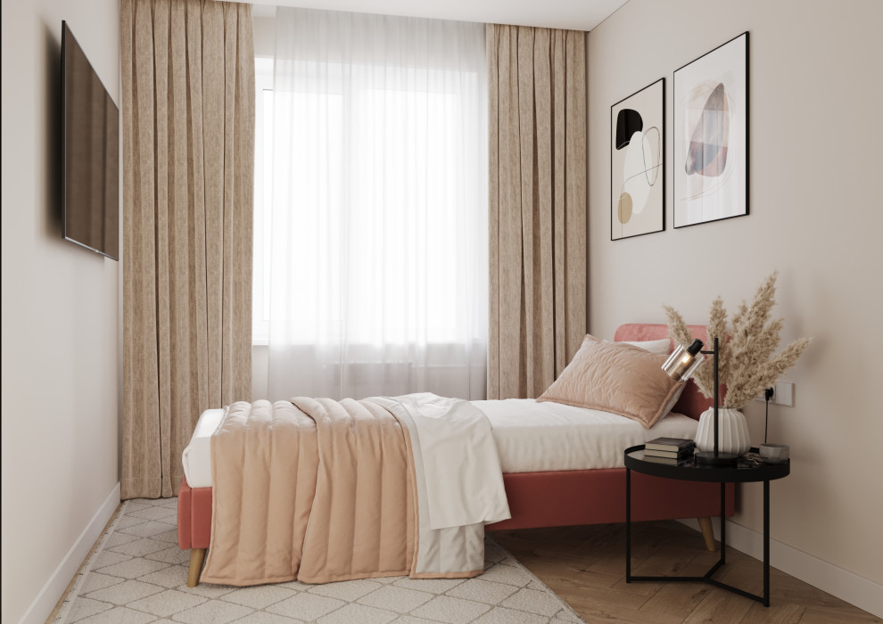 Дизайн-проект квартиры в светлых тонах