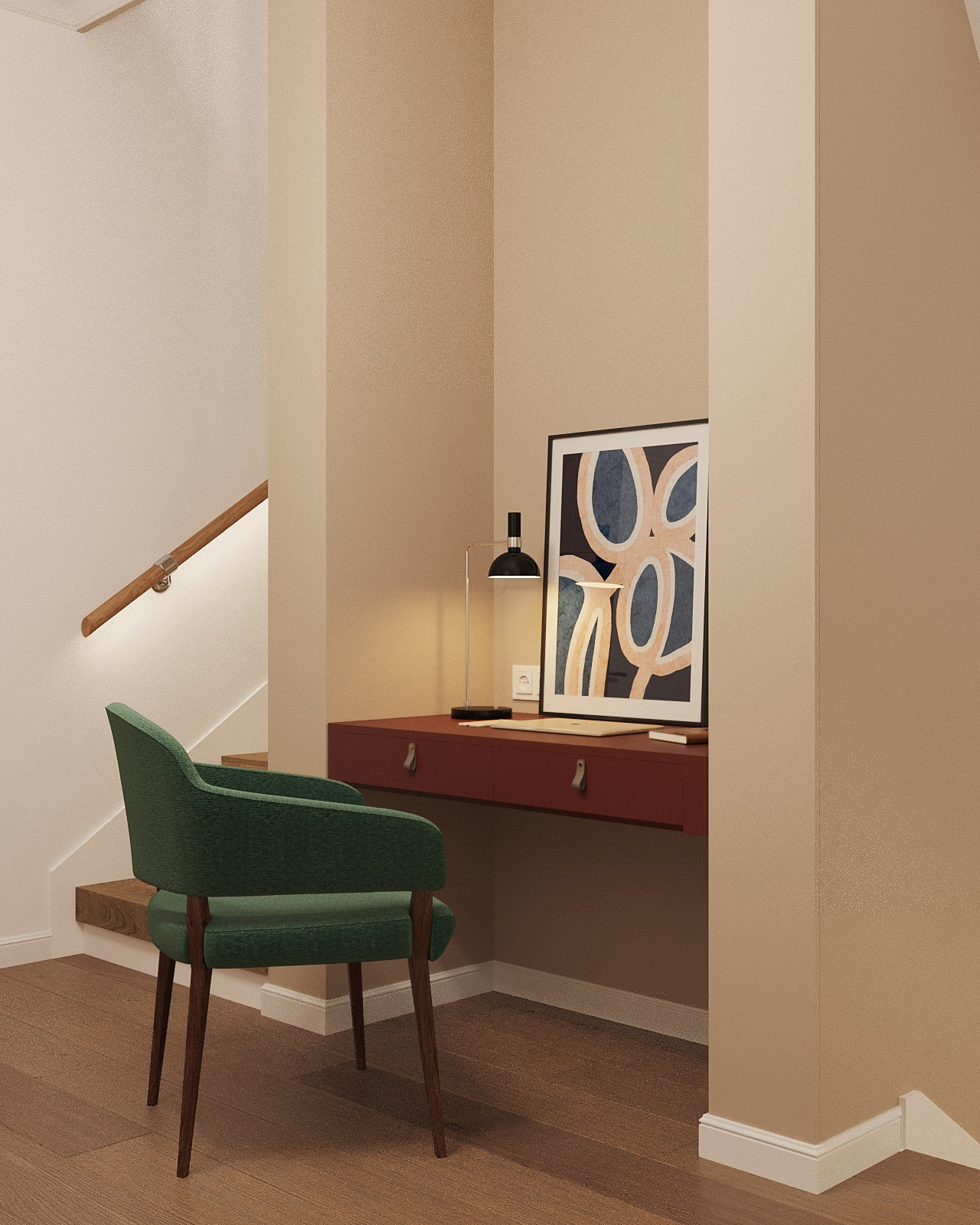 Яркая эклектика для молодой семьи