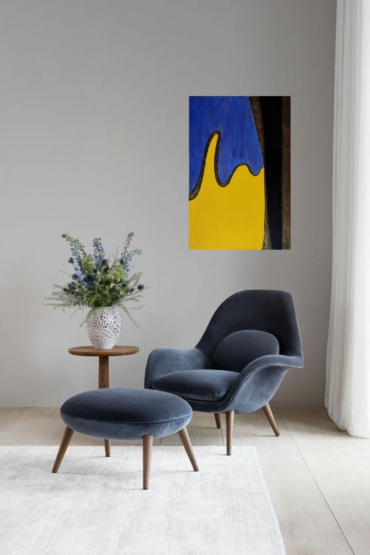 Обложка проекта: Сине-желтый