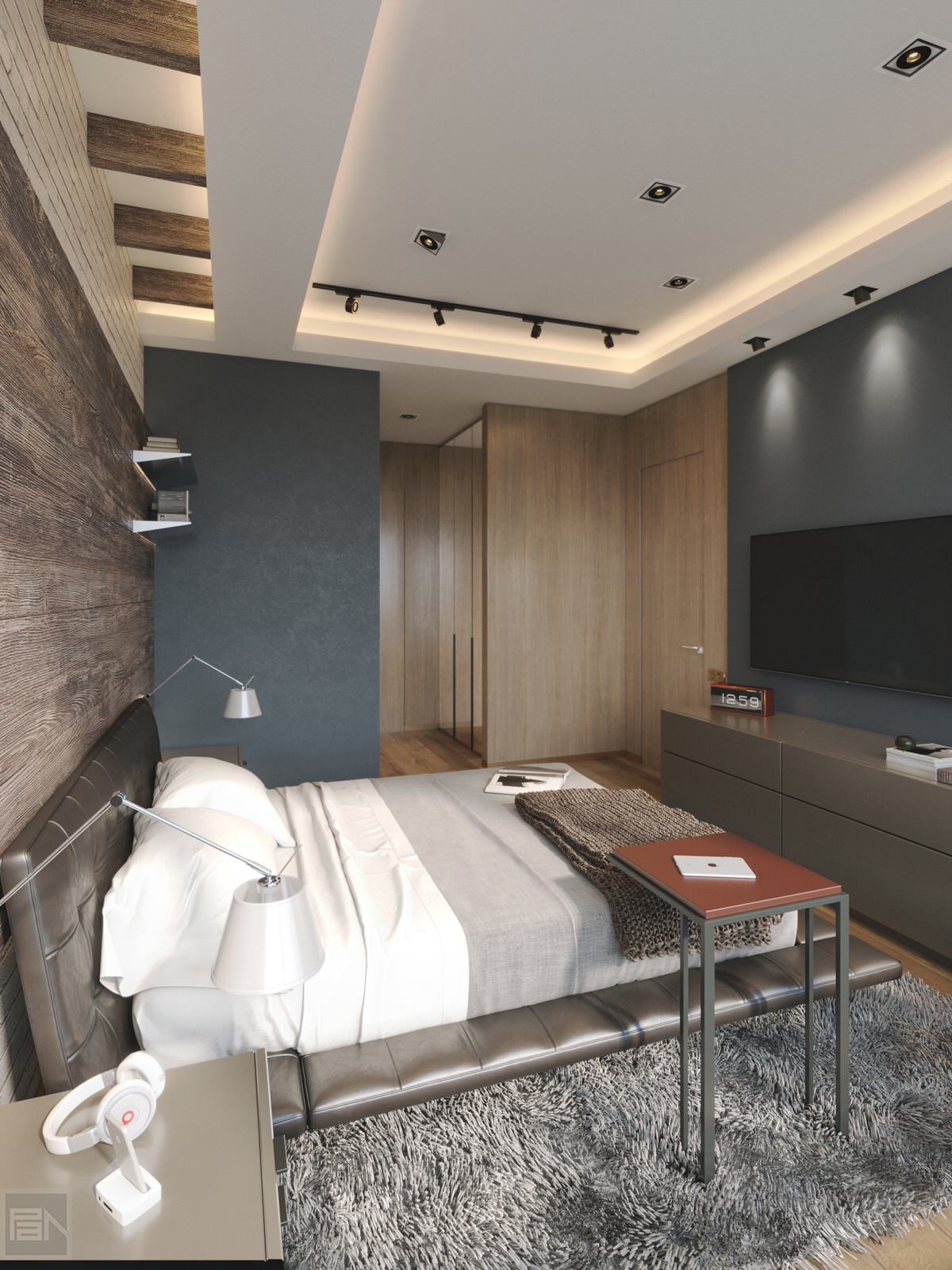 Дизайн-проект квартиры в ЖК "Фьюжн парк"