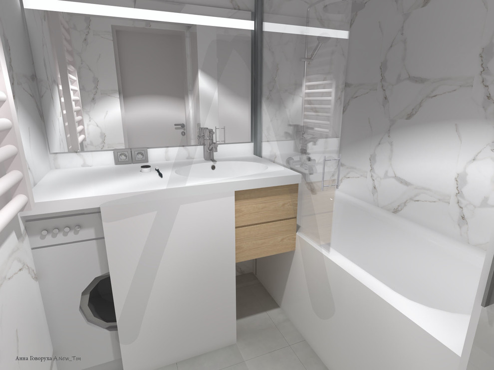 Двухэтажная квартира в мансардном этаже.