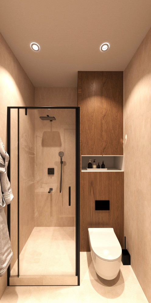 Семейная гармония: тёплый интерьер с яркими акцентами