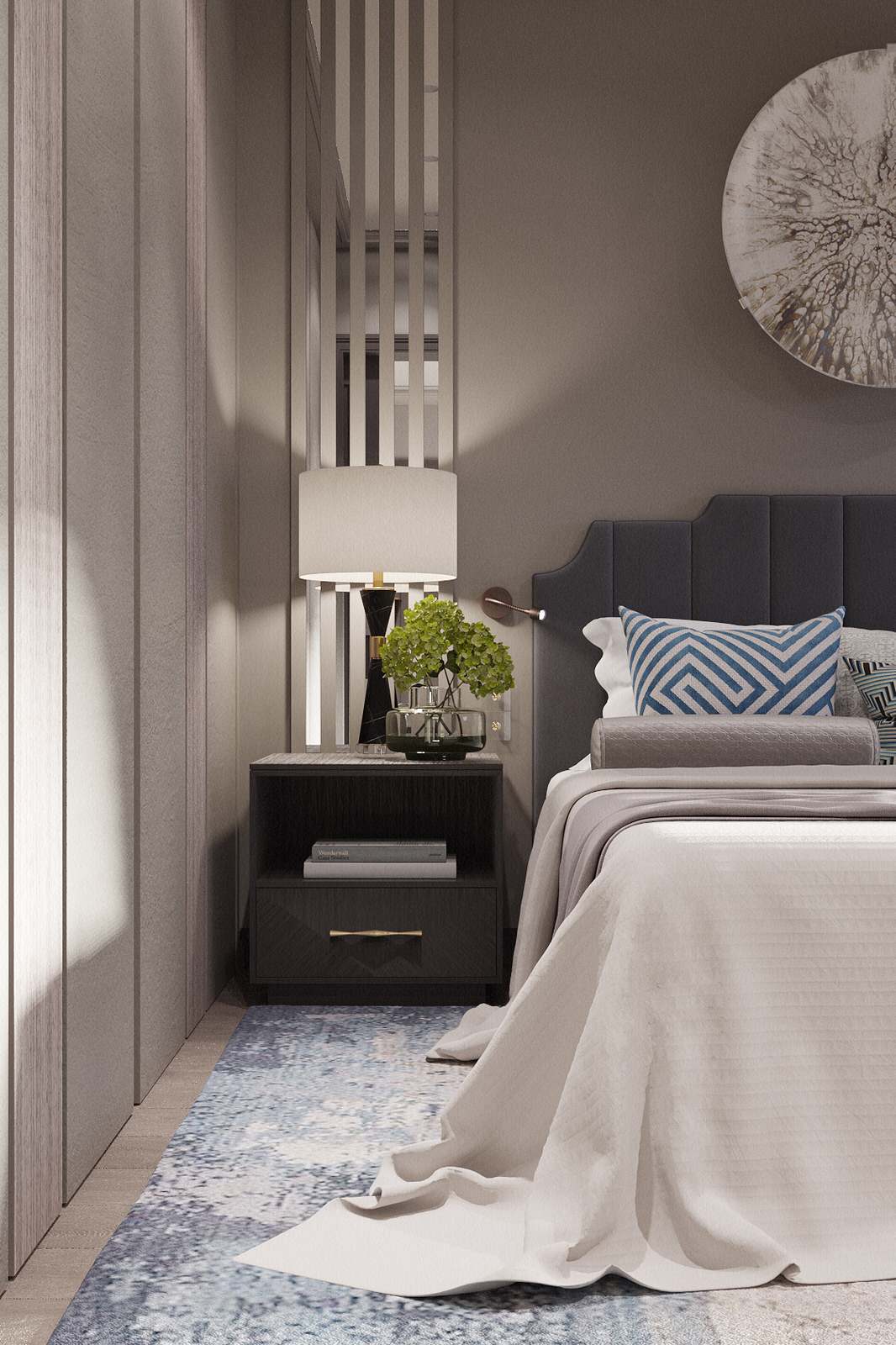 Обложка проекта: Дизайн трехкомнатной квартиры  в ЖК «Чемпион-парк»