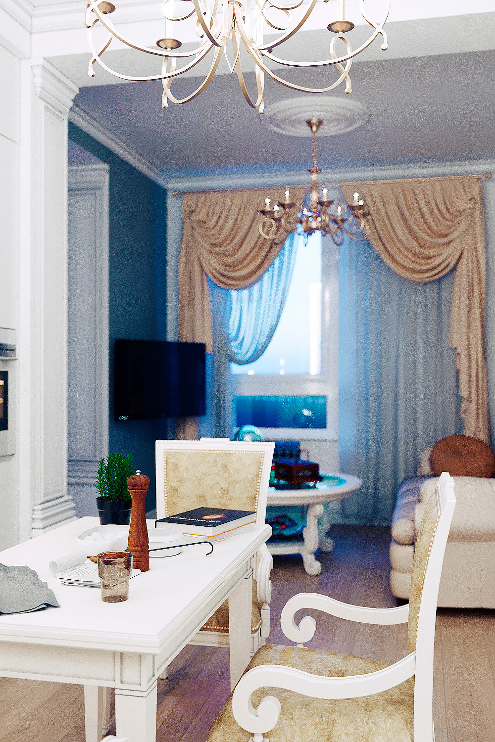 Дихайн проект 2 к.квартиры. г.Сестрорецк