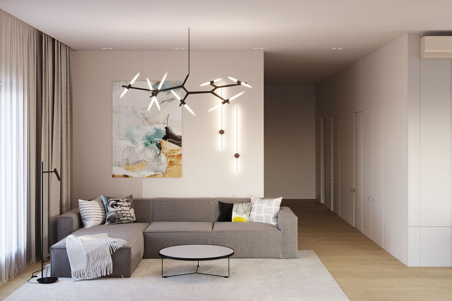 Проект частного дома в стиле минимализм