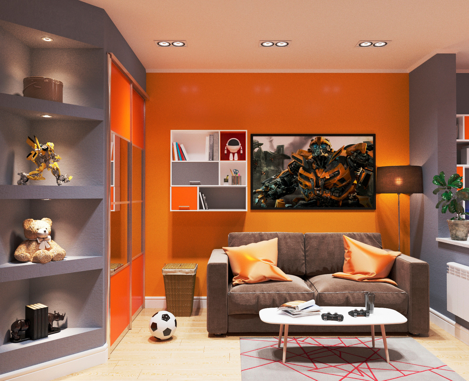 Дизайн квартиры 86 кв м