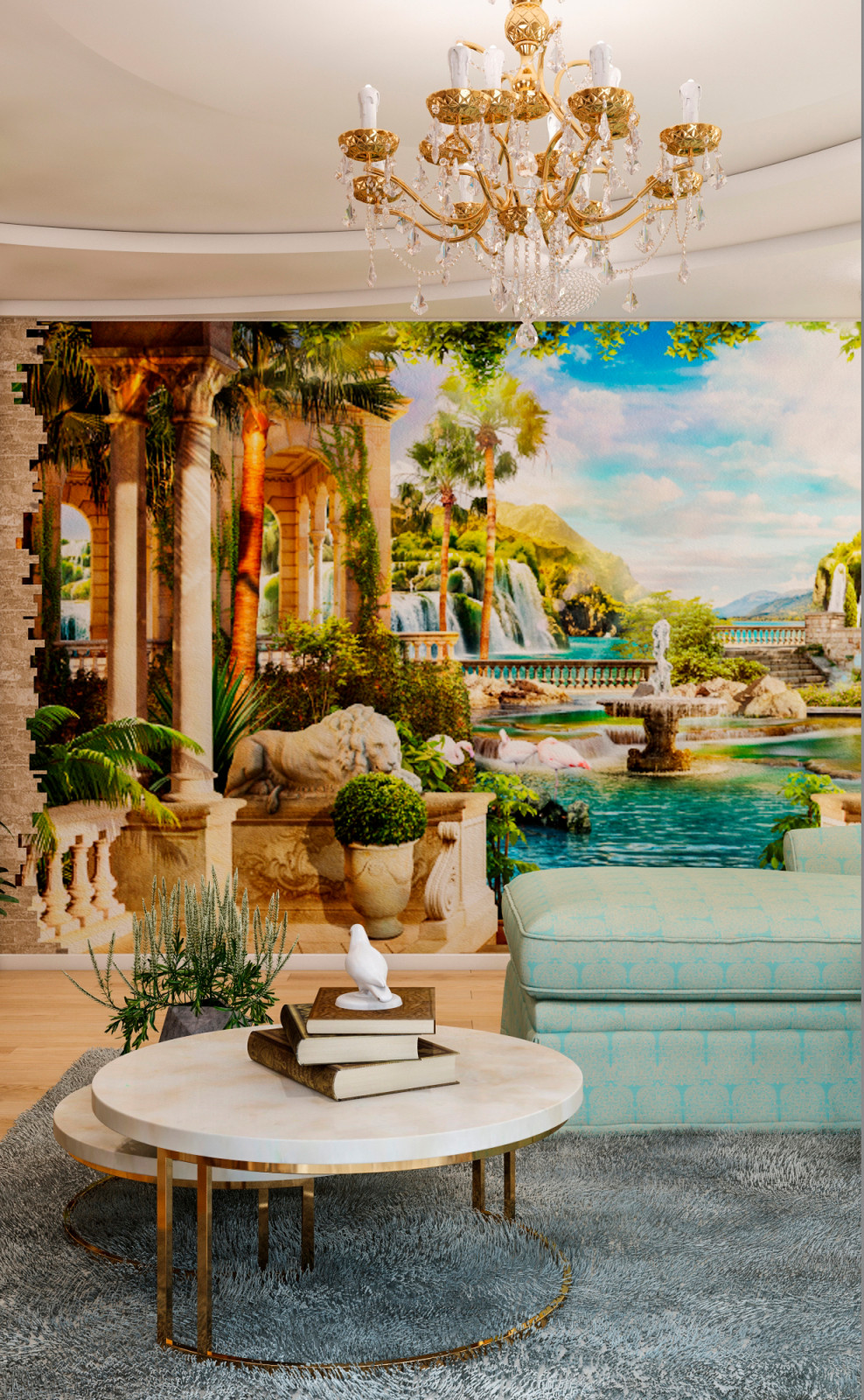 Интерьер частного дома в пос. Султан