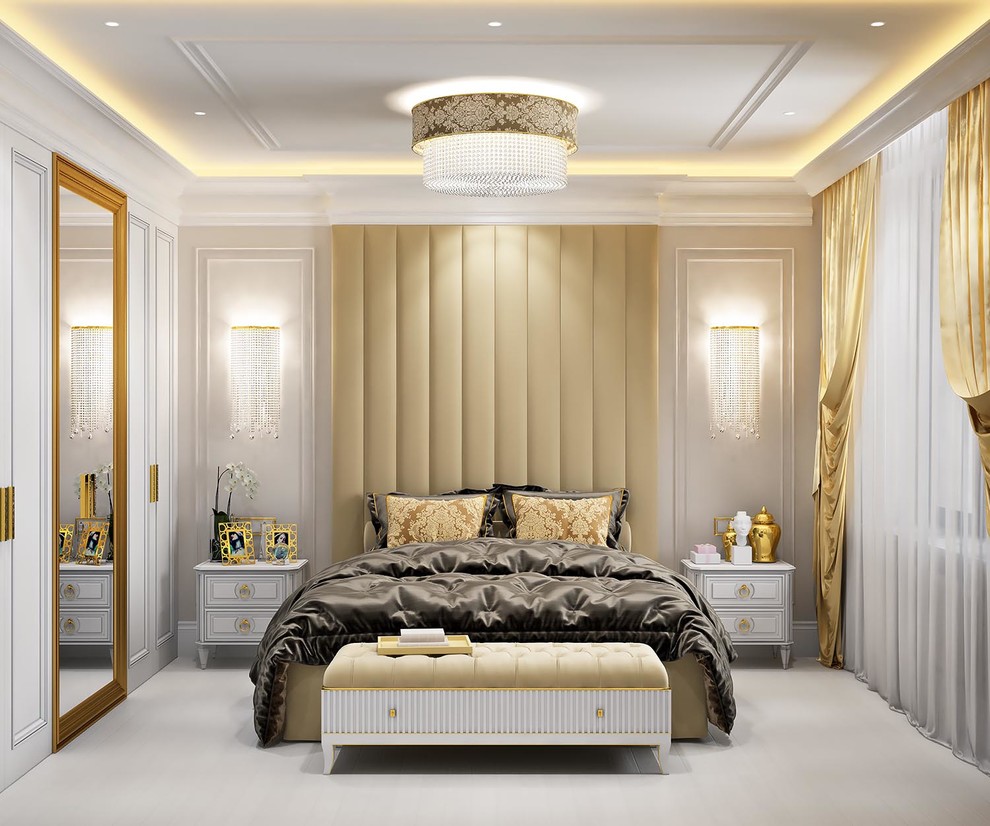 Белое с Золотом