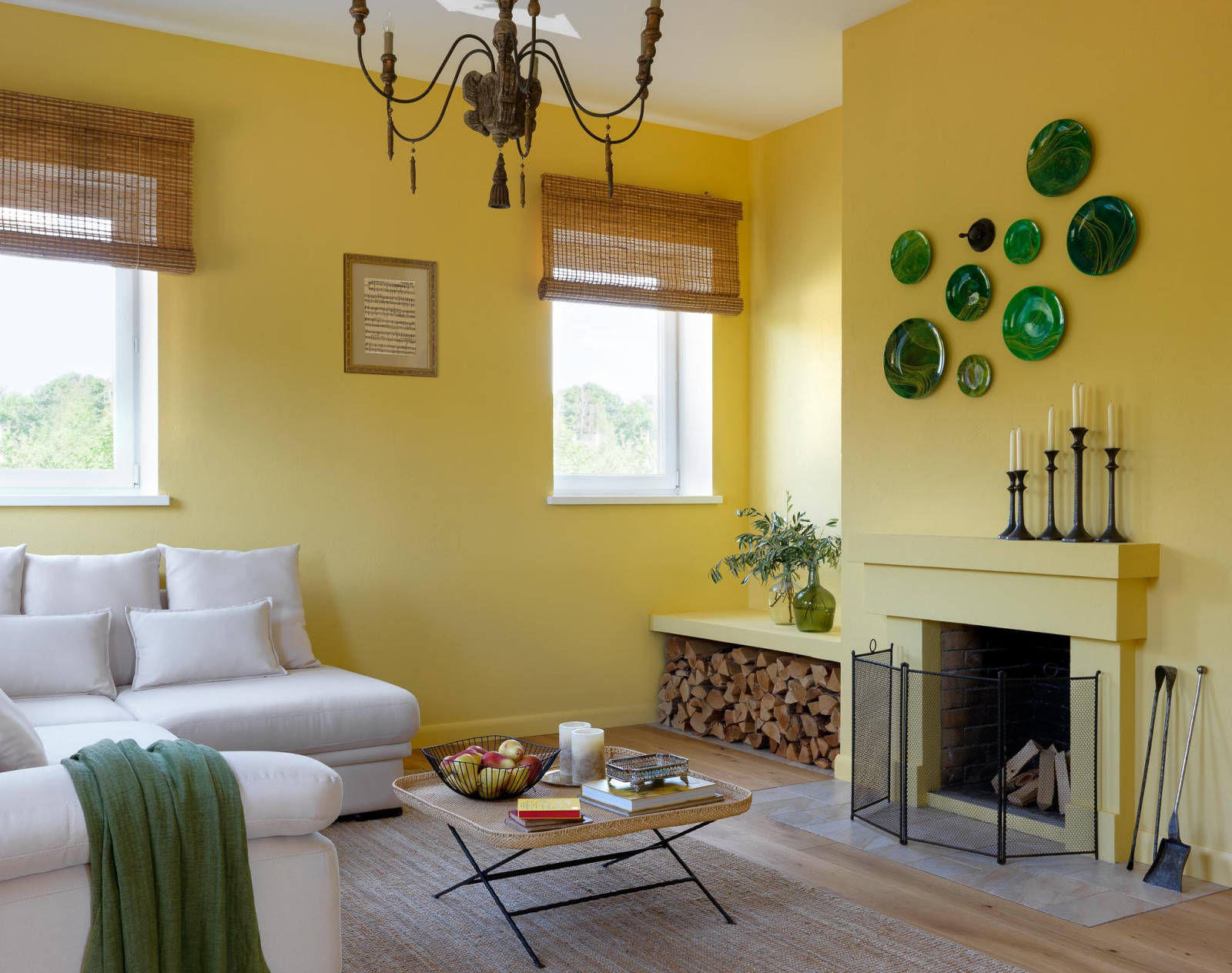 Дом на берегу Клязьминского водохранилища. Гостиная