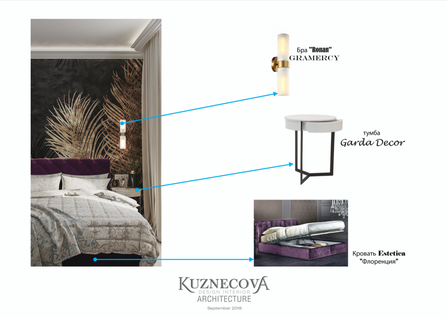 Дизайн проект квартиры 85 кв.м.