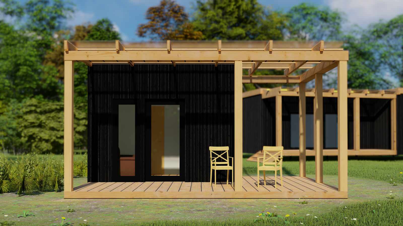 Домики для турбазы