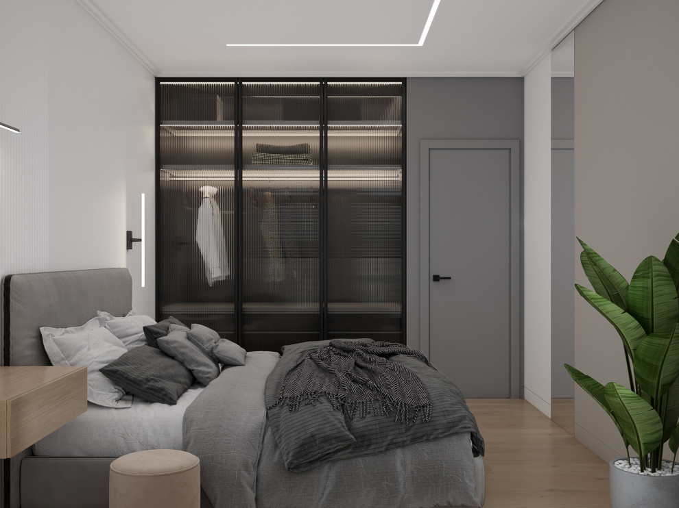 Интерьер квартиры-студии в ЖК Первый квартал