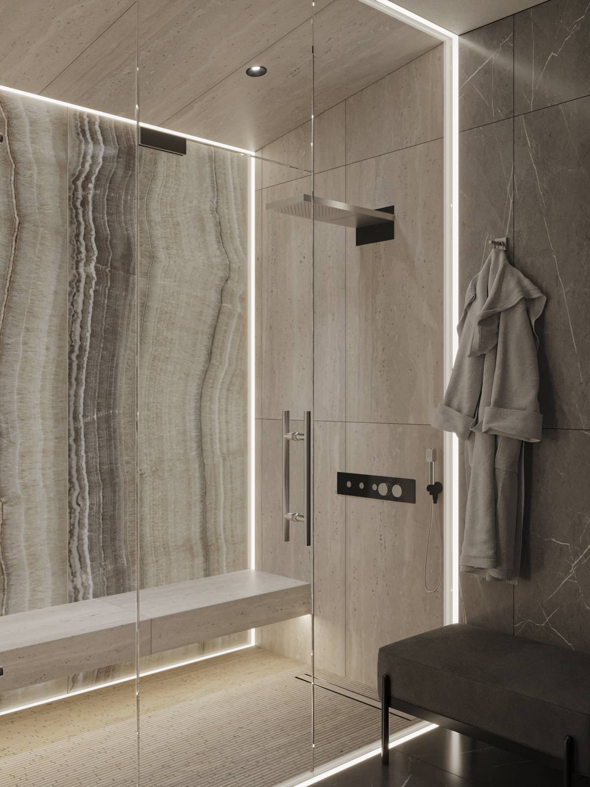 Уютная квартира в шоколадных и терракотовых оттенках