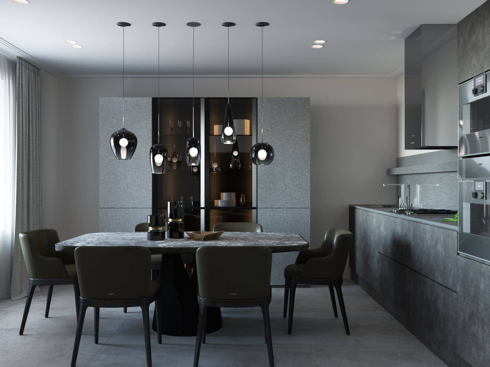 Интерьер квартиры 133 м2, Ярославль