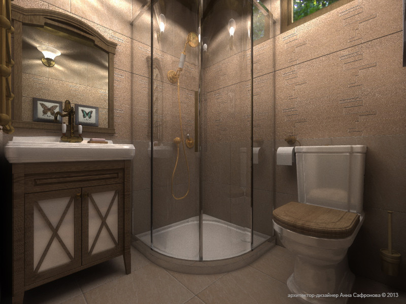 Интерьер загородного дома в Подмосковье