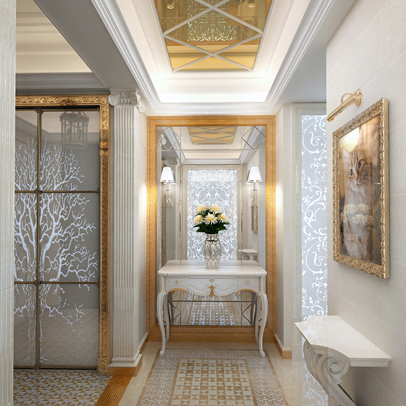 Проект интерьеров квартиры по адресу: г. Москва ул. Лобачевского, д № 4.к.1.