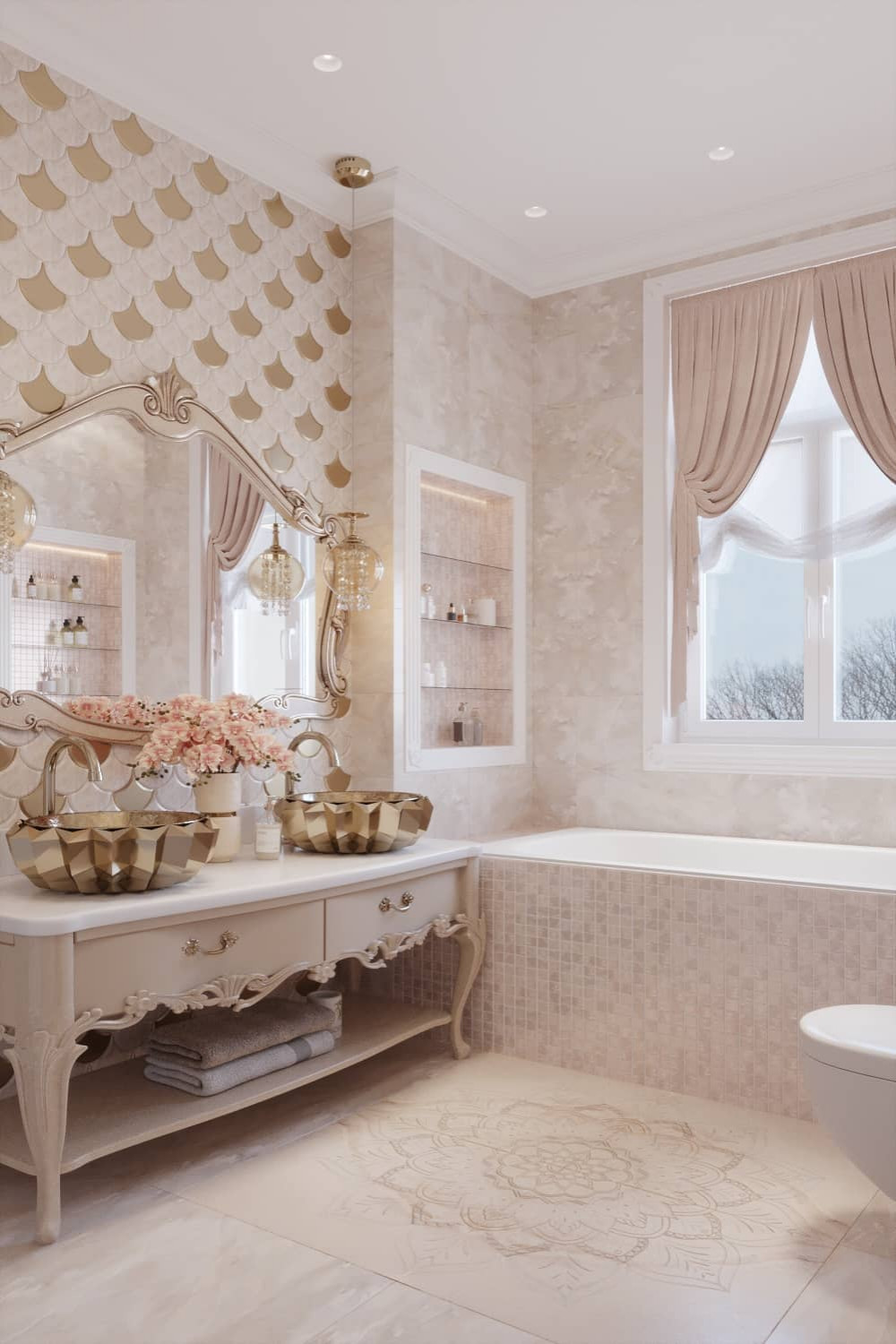 Дизайн и ремонт таунхауса в ЖК «Николинские ключи» — Роскошь вне времени