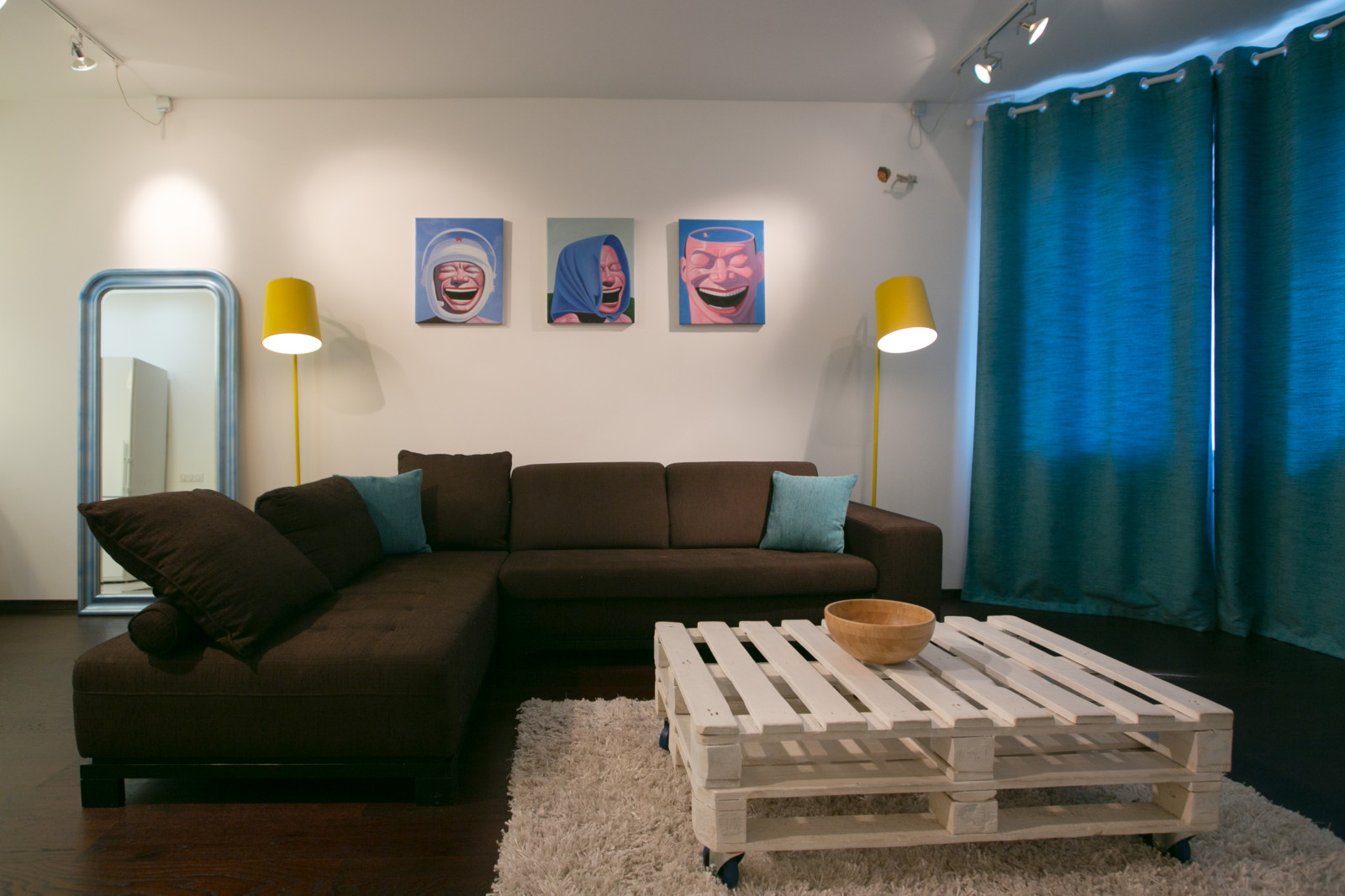 Moscow small studio 70 m2