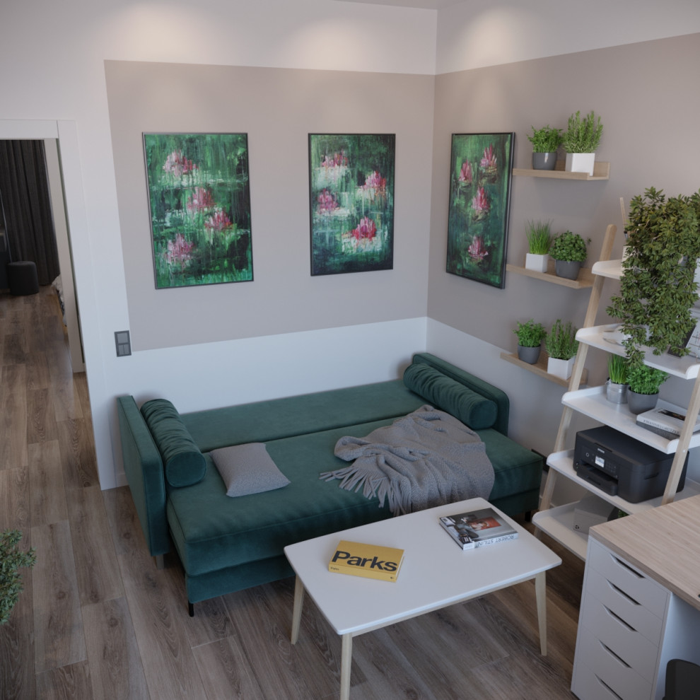 Обложка проекта: Дизайн рабочего кабинета