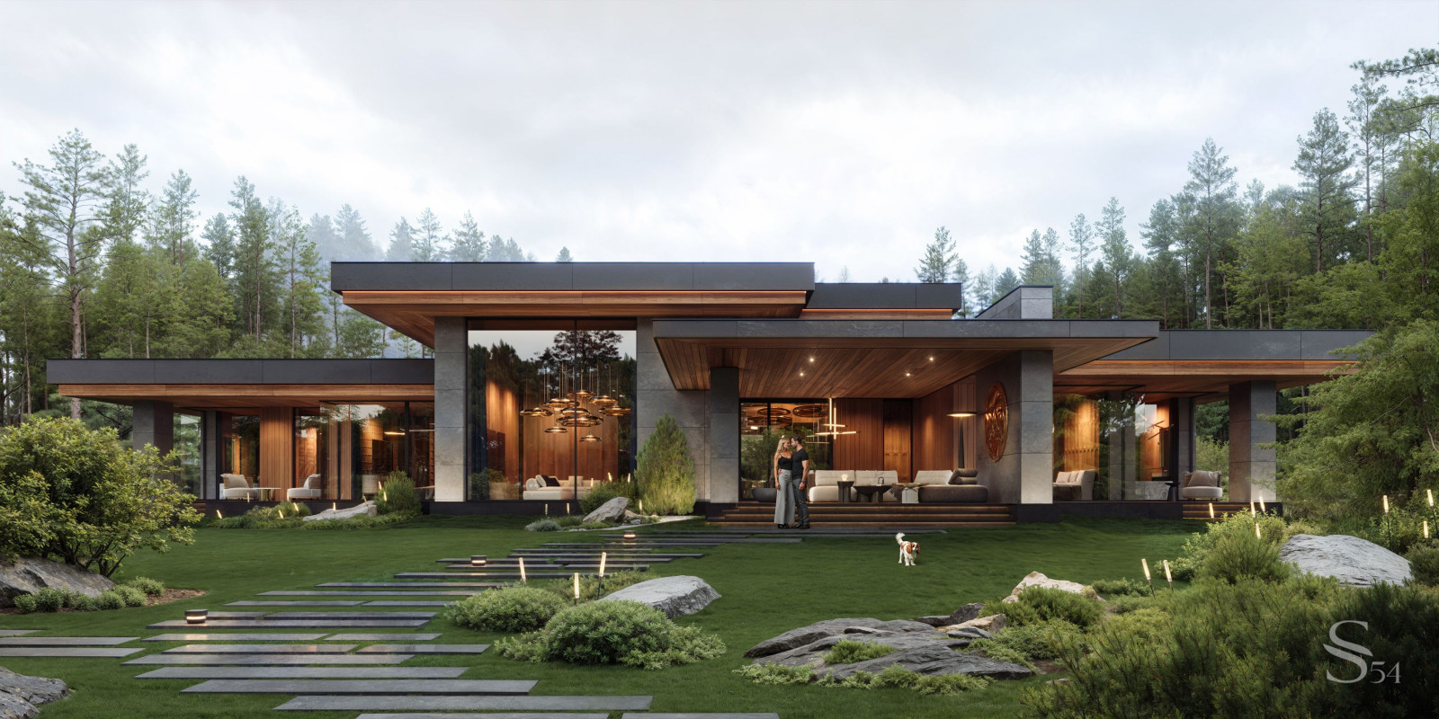 Обложка проекта: Архитектурный проект элитной базы отдыха в Agalarov Estate