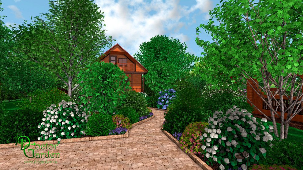 Обложка проекта: Оформление входной зоны в стиле "кантри"