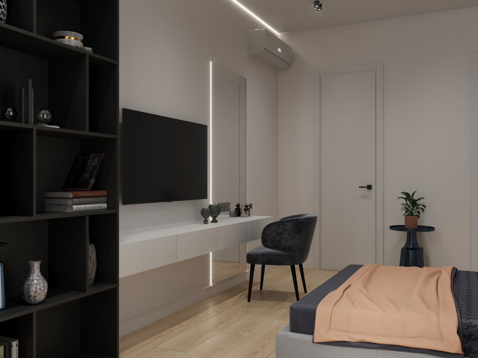 Современный апартаменты для семьи