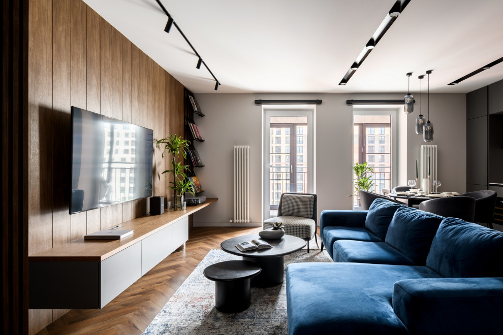 Трехкомнатная квартира с санузлом при спальне