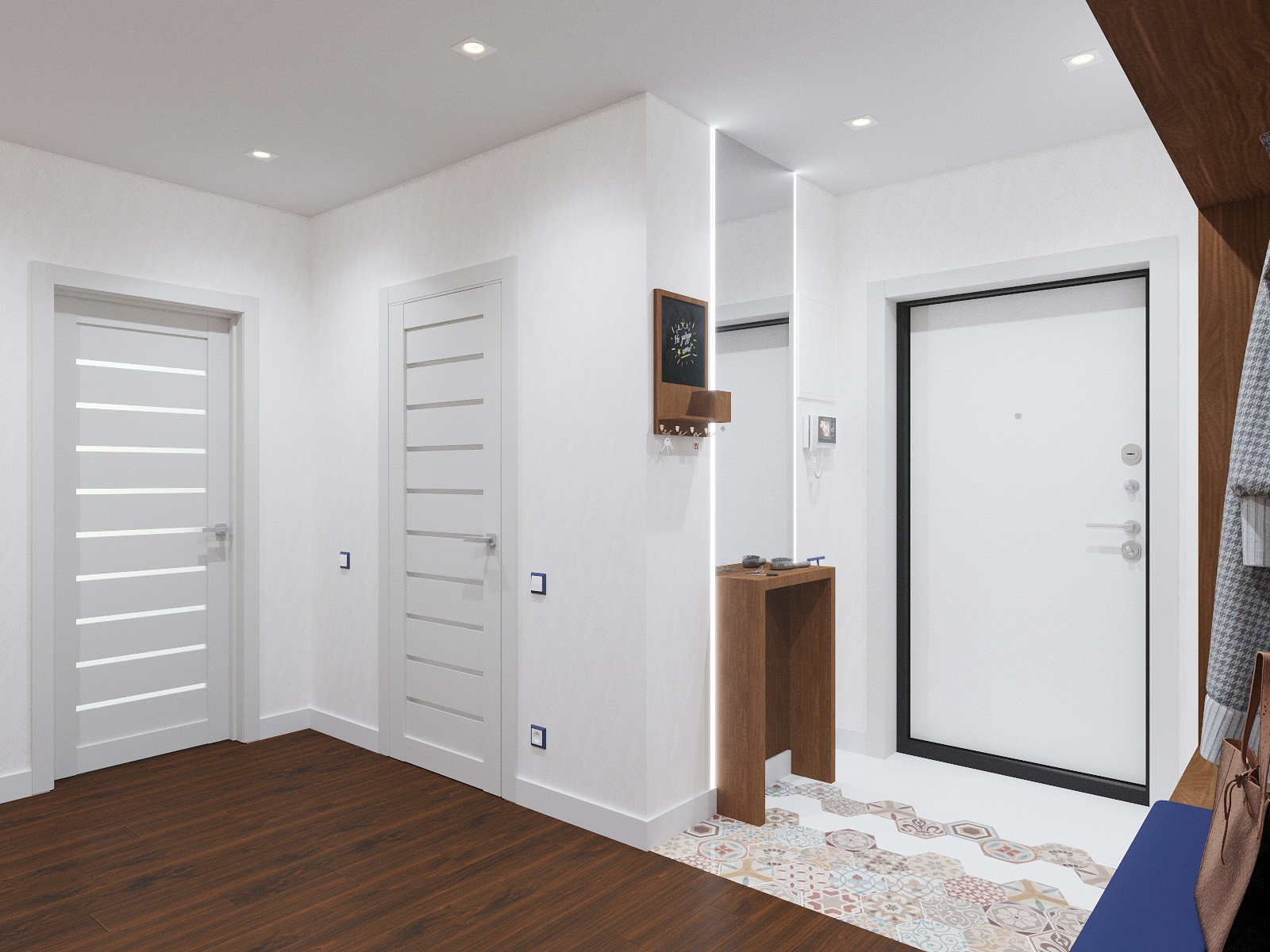 Обложка проекта: Квартира без гостиной в ЖК "Циолковский"