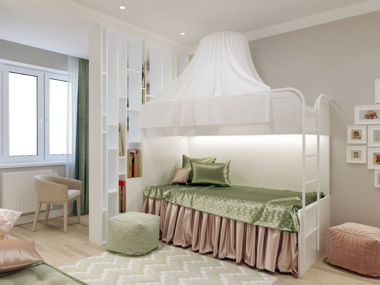 Обложка проекта: 2001 - детская комната