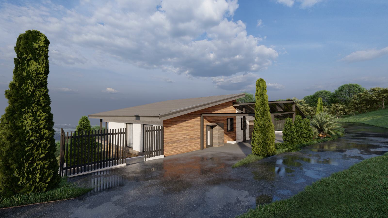 Дом дуплекс – 4 хозяина (S 262 м2)