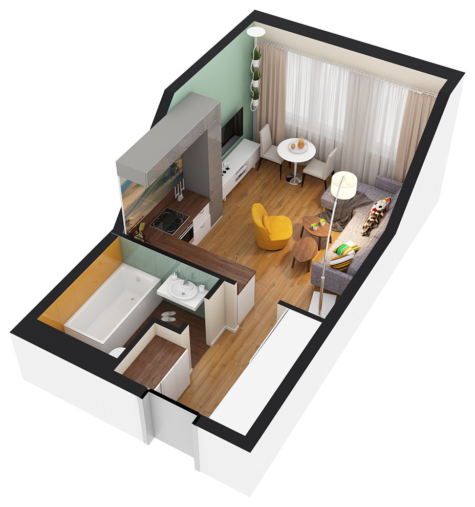 3D планировки от студии "Уютная Квартира"