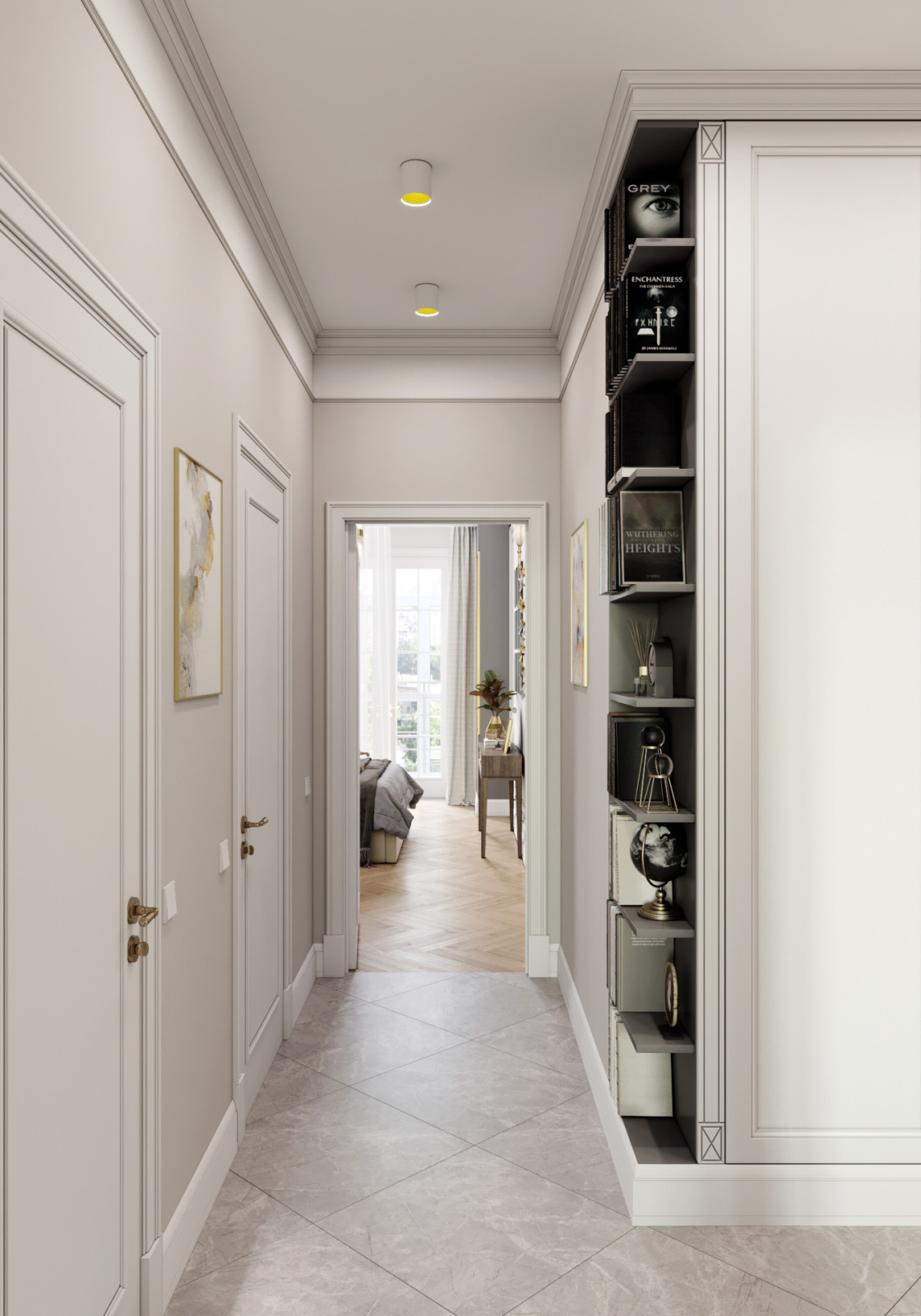 Квартира в Коммунарке "Светлая меланхолия" - 76,75 кв.м.