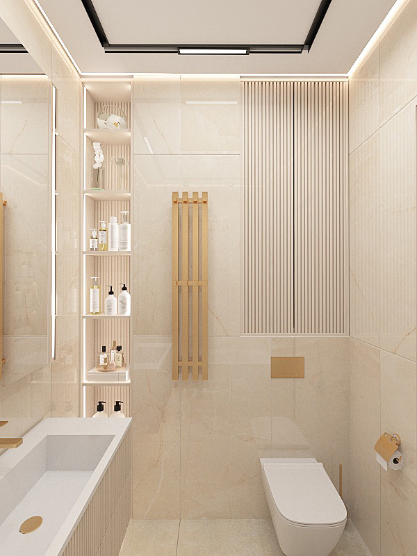 Пространство для семьи с двумя детьми. Москва, ЖК Западный порт