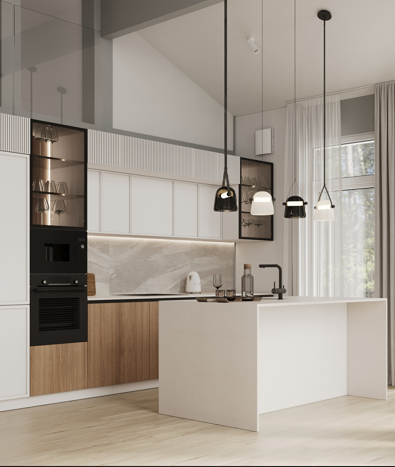 Кухня-гостиная