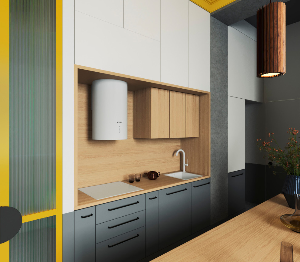 Обложка проекта: Сталинка с горчичным потолком