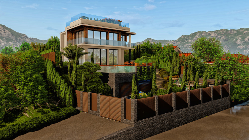 Обложка проекта: Сочи 6 соток Стиль Хай тек