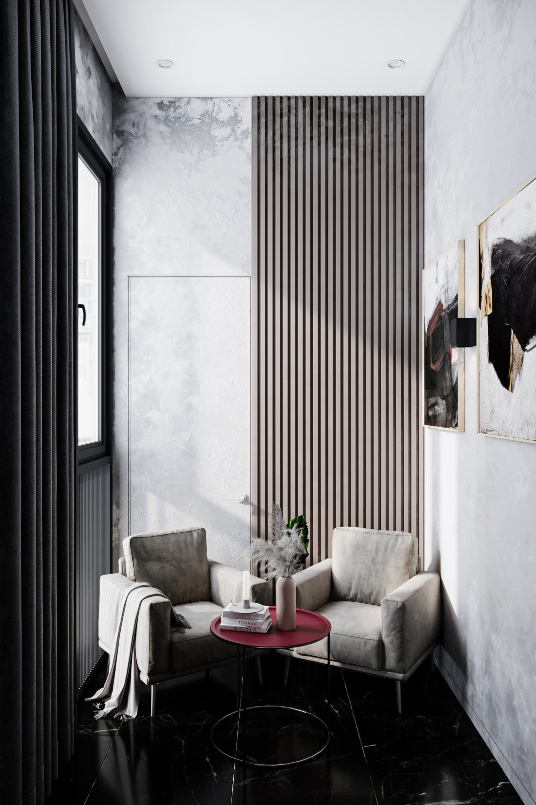 Квартира 132 кв.м. в современном стиле в ЖК "Ботанический сад LIFE".