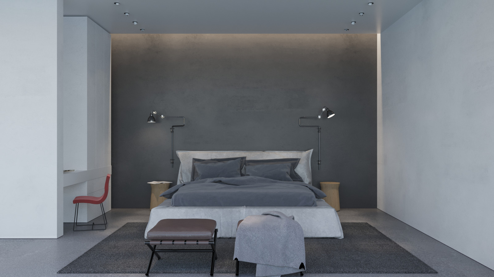 Визуализация для проекта коттеджа студии 13/72