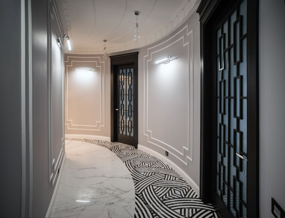 Ремонт четырехкомнатной квартиры площадью 276 кв.м в стиле Ар-деко